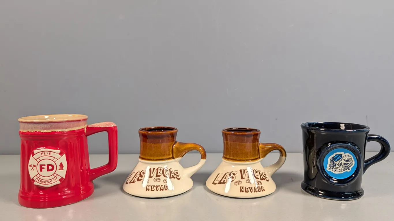 Collection of Four Novelty Mugs