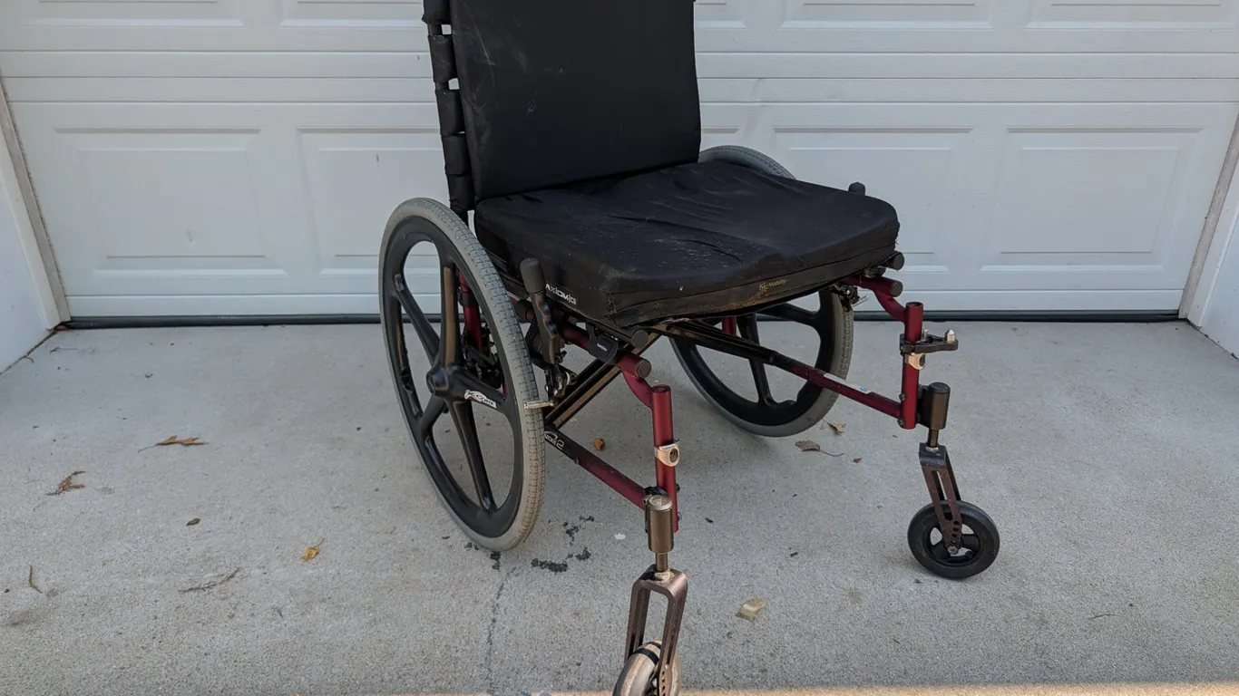Quickie Collapsible Wheelchair