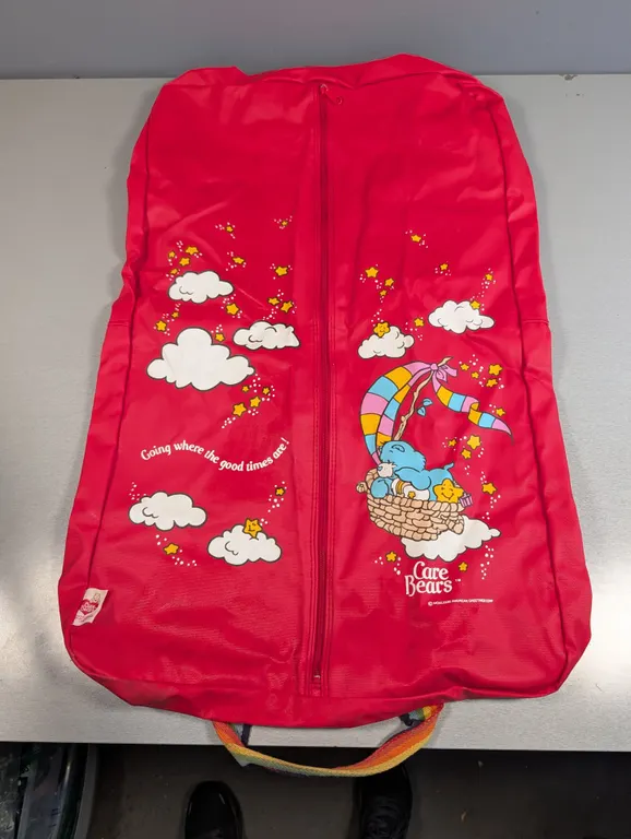 Vintage 1983 Care Bears Children's Garment Bag