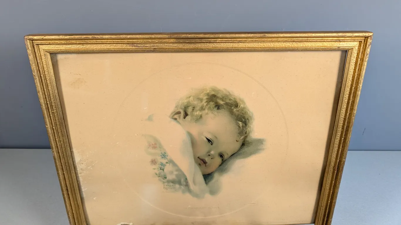 Bessie Pease Gutmann Print "On Dreamlands Border"