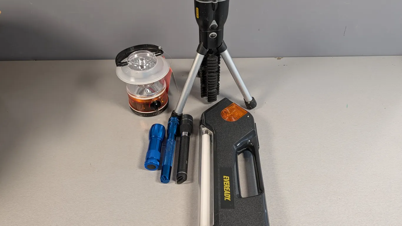Eveready, Stanley, Field & Stream, and Other Lights