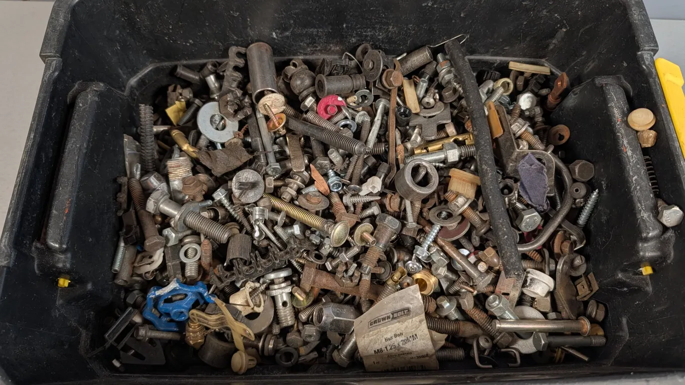 Assorted Hardware Fasteners Lot