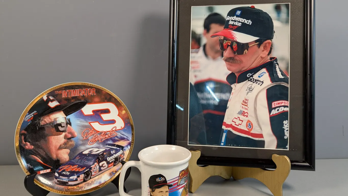 Dale Earnhardt Sr. NASCAR Memorabilia Lot