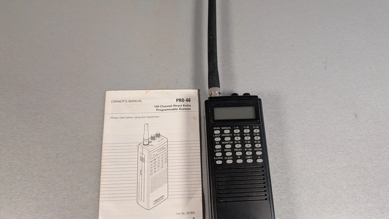 Realistic PRO-46 100-Channel Programmable Scanner
