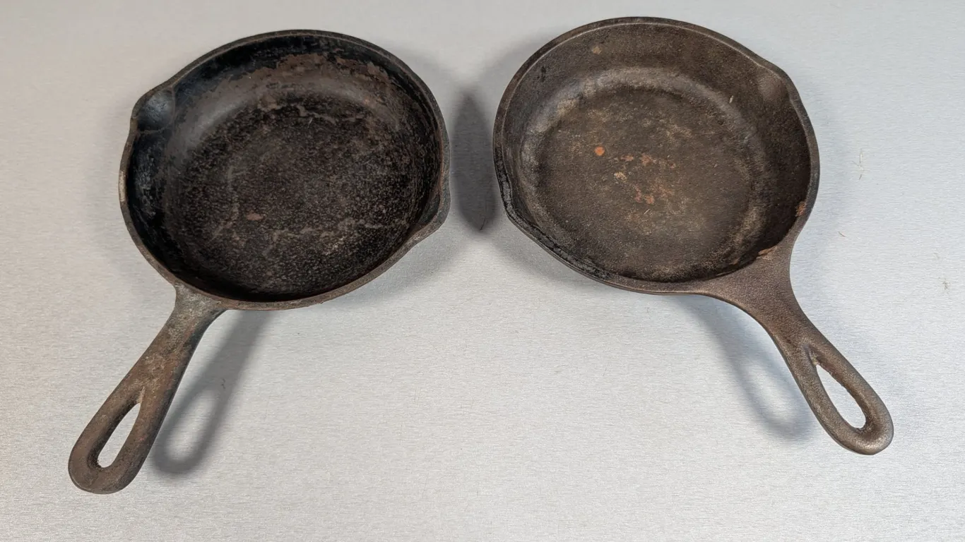 Lodge and Korean Cast Iron Skillets
