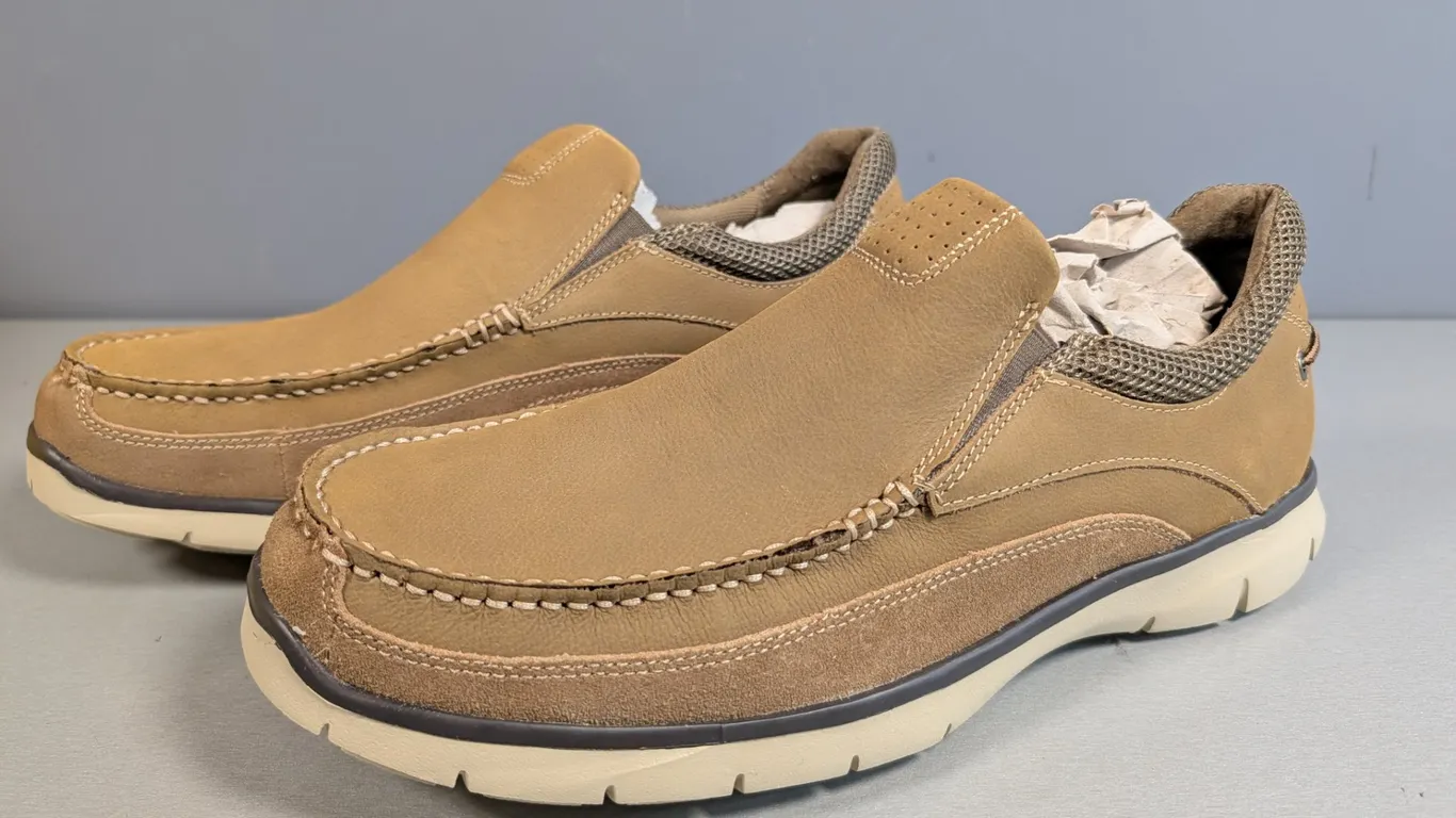Dockers Walsh Men's Size 12 Tan Slip-On Shoes