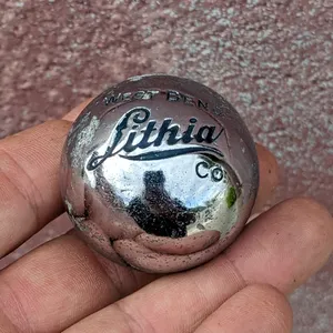 BALL TAP KNOB HANDLE WEST BEND LITHIA BEER WISCONSIN