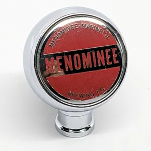 BALL TAP KNOB BEER MENOMINEE MARINETTE BREWING MICHIGAN