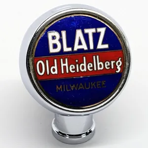 BALL TAP KNOB HANDLE BLATZ OLD HEIDELBERG BEER MILWAUKE WISCONSIN (GEN PRODUCTS)