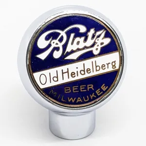BALL TAP KNOB HANDLE BLATZ OLD HEIDELBERG BEER MILWAUKEE WISCONSIN (ROBBINS)