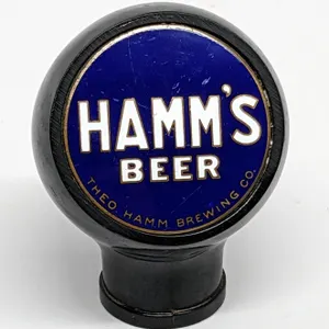 BALL TAP KNOB HANDLE HAMM'S BEER ST PAUL MINNESOTA
