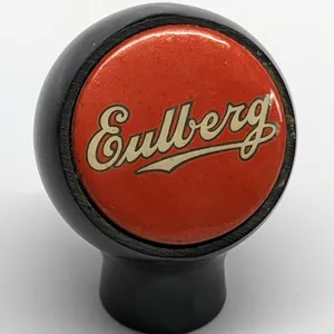 BALL TAP KNOB HANDLE EULBERG BEER PORTAGE WISCONSIN