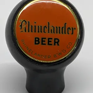 BALL TAP KNOB HANDLE RHINELANDER BEER WISCONSIN
