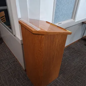 Wood Podium/Host Stand