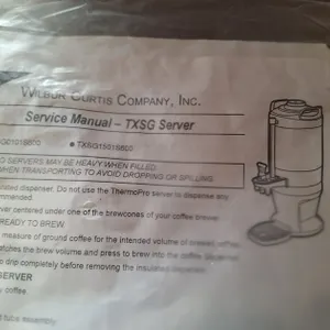 Curtis TX56 Coffee Server