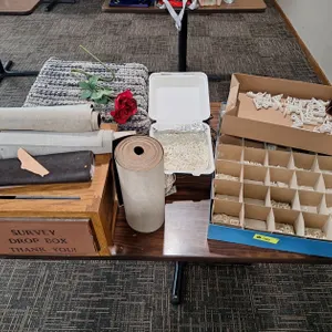 Contents of Table, Plastic Letters, Decor, More