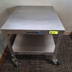 Imperial SS Equipment Stand on Wheels, 24"x20"x21"