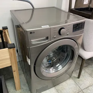 LG WM3400CV Front Load Washer Stainless Steel