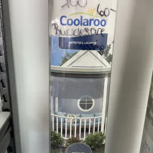 Coolaroo Steel Outdoor Roller Shade 96x96 Inches
