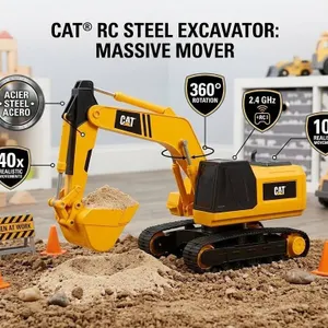 CAT RC Steel Excavator Massive Mover 2.4GHz Toy