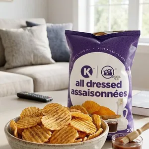 K All Dressed Potato Chips 8 x 180g Bags