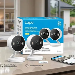Tapo C120 2K QHD Indoor/Outdoor Wi-Fi Cameras (2)