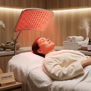 SUNKENET Red Light Therapy Lamp New