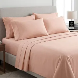 Comfy Bamboo World 4 Piece King Sheet Set