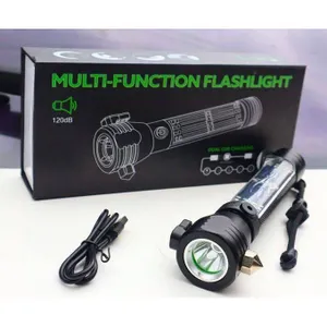 Multi-Function Flashlight With USB Charging