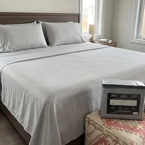 Comfy Bamboo World 4 Piece King Sheet Set