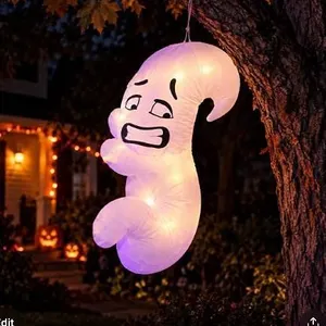 Joiedomi 4FT LED Scared Cute Ghost Inflatable