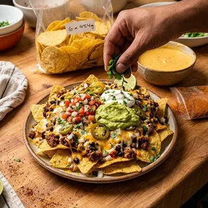 Lot of 6 x 454g Round tortilla chips
