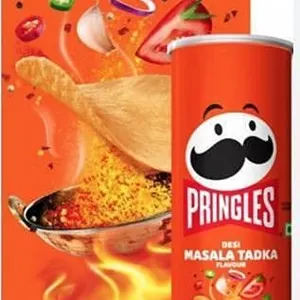 Case of 12 Pringles Desi Masala Tadka 102g
