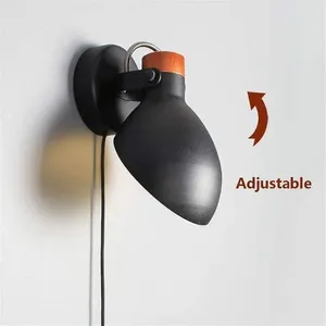 Aisilan Surface Mounted Metal Wood Spotlights Pair