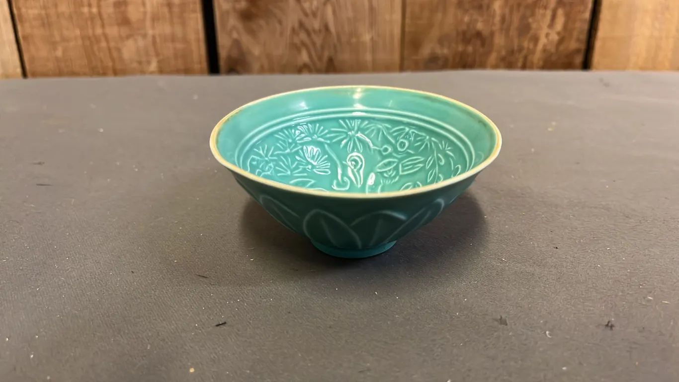 AQUA GLAZED WINE CUP