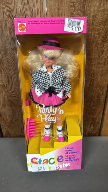 VINTAGE 1992 PARTY 'N PLAY STACIE *IN ORIGINAL BOX*