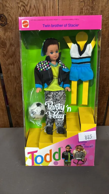 VINTAGE 1992 PARTY 'N PLAY TODD: TWIN BROTHER OF STACIE *IN ORIGINAL BOX*