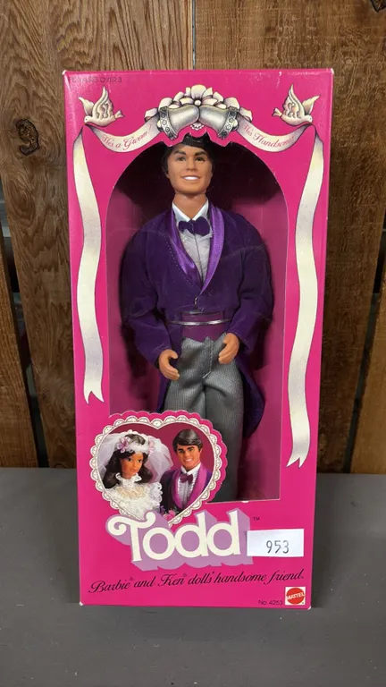 VINTAGE 1982 GROOM TODD DOLL *IN ORIGINAL BOX*