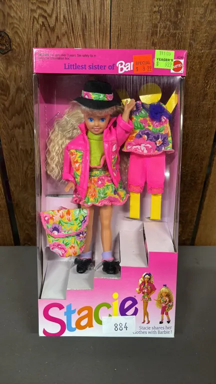 VINTAGE 1991 STACIE: LITTLEST SISTER OF BARBIE *IN ORIGINAL BOX*