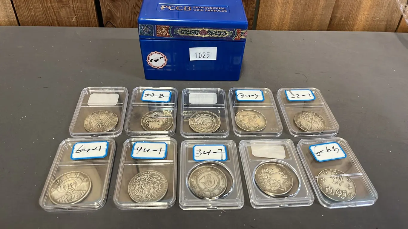 COLLECTION OF VARIOUS MILITARY SALARY TOKENS *AUTHENTICATION UNKNOWN*