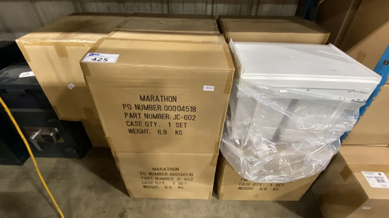 10 CASES OF SLIDE OUT WASTE BINS