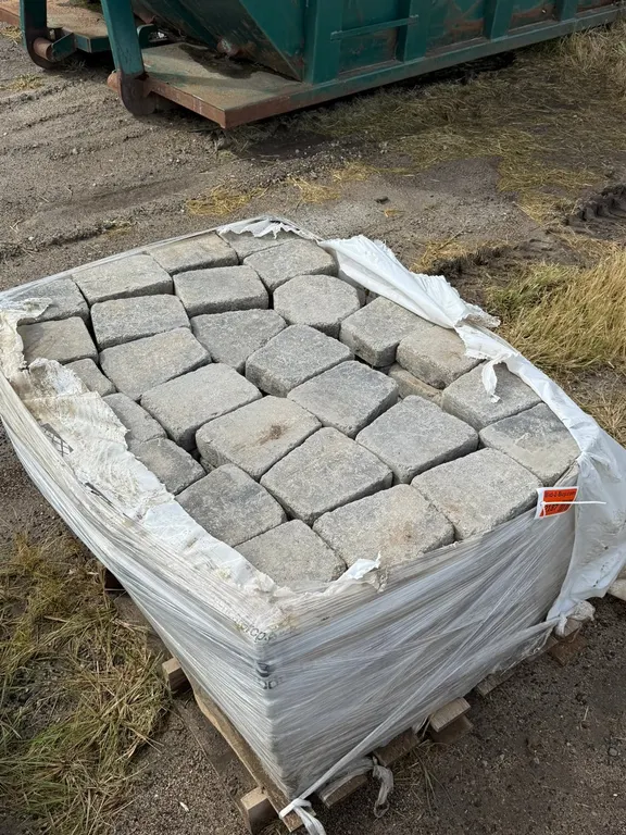 Approx (252) Grey LaMont Circle Pavers