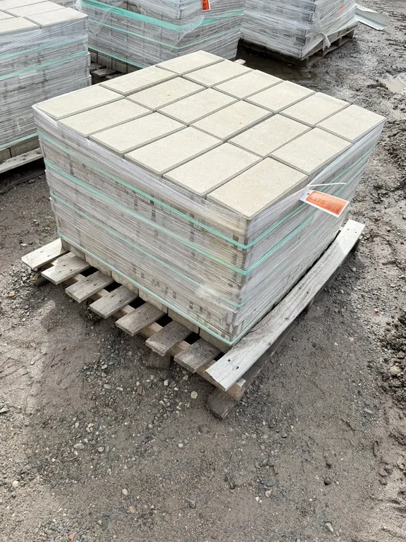 77.34 Sq. Ft. (180-Pieces) Light Grey Pavers