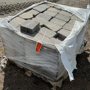Approx (252) Grey LaMont Circle Pavers