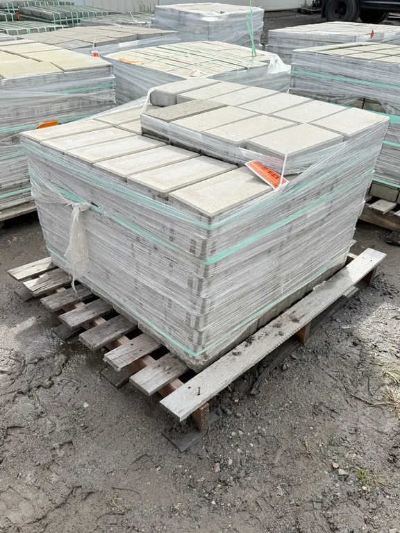 73.90 Sq. Ft. (172-Pieces) Light Grey Pavers