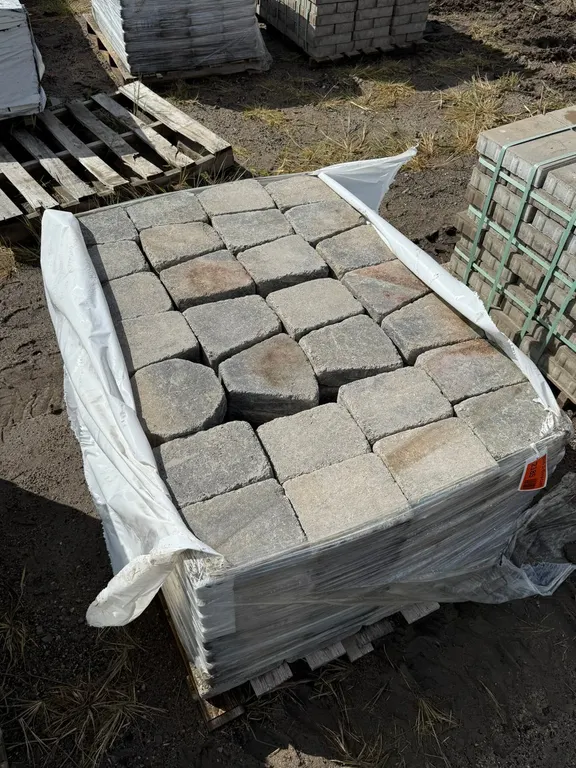 Approx (252) Grey LaMont Circle Pavers
