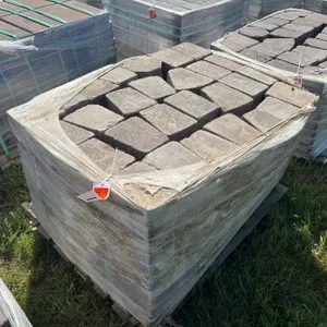 89 Sq. Ft. Lamont Circle Interlock Landscape Pavers