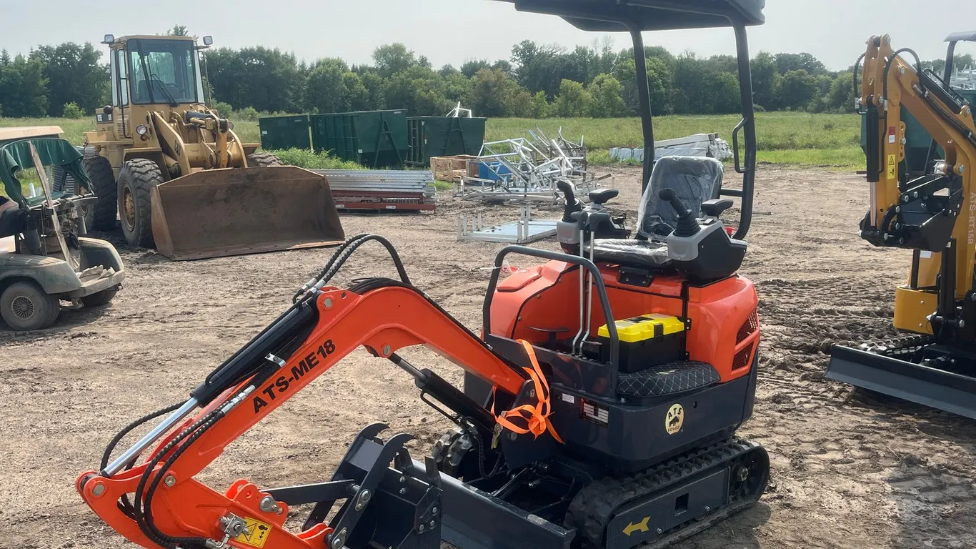 New 2026 atspower ATS-ME18 Mini Excavator
