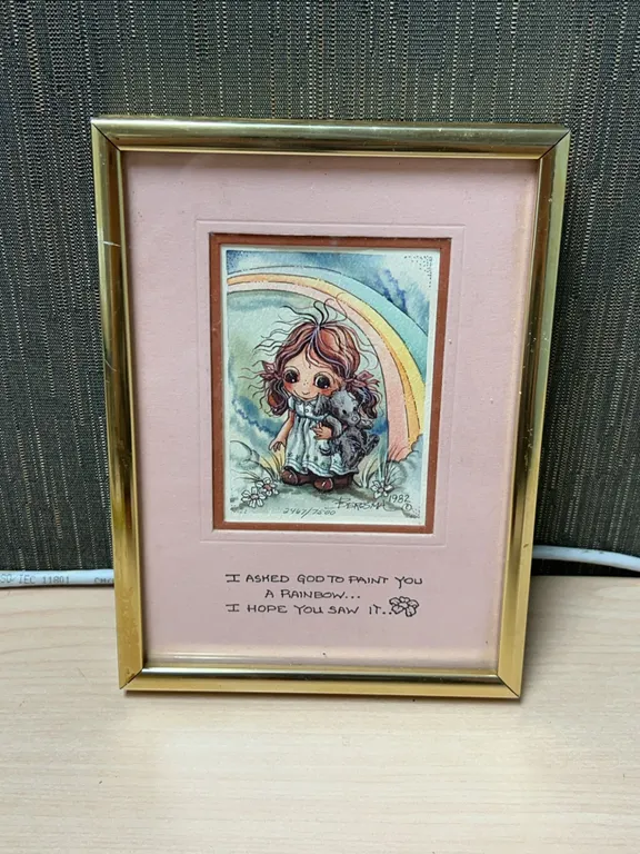 Jody Bergsma Signed Limited Edition Print with Frame