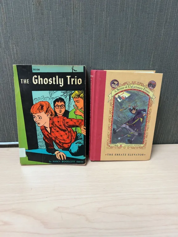 The Ghostly Trio by Nancy Woollcott Smith and The Ersatz Elevator